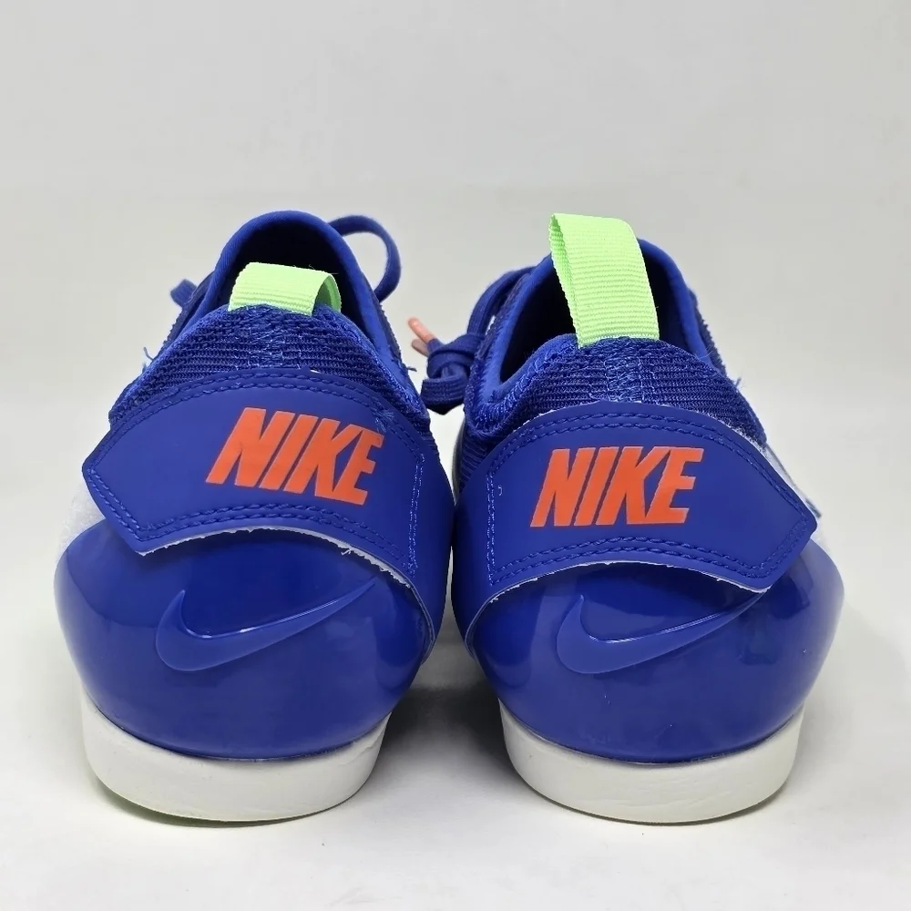 Nike Pole Vault Elite Track & Field Spikes Men's Size 8.5 Blue AA1204-400 NEW